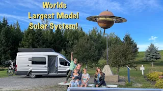 World LARGEST scaled replica solar system! | 100 mile model in Presque Isle, Maine