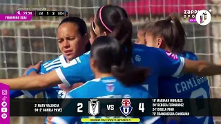 #GolesP11 S. Morning 2-4 U. de Chile Fecha 11 1R Campeonato Femenino SQM 18-05-2024