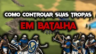 COMO CONTROLAR SUAS TROPAS EM BATALHA - MICRO MANIA | Age of Empires 2 DE
