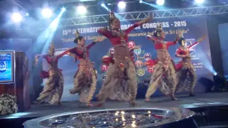 Sri Lankan welcome dance @ International Insurance Congress 2015