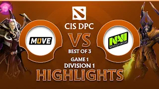 Game 1: Natus Vincere vs One Move (BO3) DPC EEU 2022 Tour 3: Division I