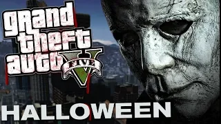 THE NEW HALLOWEEN MOVIE MOD w/ MICHAEL MYERS (GTA 5 Mods Gameplay)