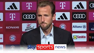 Harry Kane's first Bayern Munich press conference