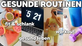 10 HACKS für einen gesunden Lebensstil & Routinen!