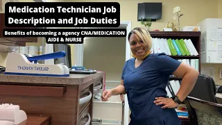 Medication Technician Job Description and job Duties | Benefits of Agency Nursing | Scrub Shopping