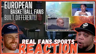 AMERICAN BASKETBALL PLAYERS REACT & TALK ABOUT EUROPEAN ATMOSPHERE | REACTION | REAL FANS SPORTS