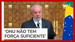 Lula critica Israel e questiona ONU durante visita ao Egito: 'Não tem explicação'