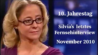 10. Jahrestag von Silvia Seidel’s letztes Fernsehinterview