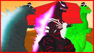 Godzilla Earth vs Shin Godzilla - Swallow VENON - Godzilla & Siren Head - Coffin Dance Song (COVER)
