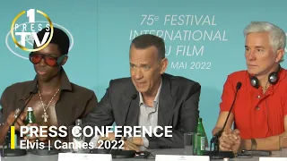 Tom Hanks "That guy was a forbidden fruit" Elvis Cannes 2022