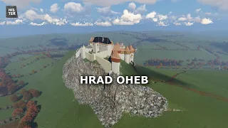 Hrad Oheb u sečské přehrady (Chrudimsko)