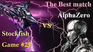 Alphazero vs Stockfish Best Match   |  Game 25