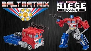 Transformers War For Cybertron Trilogy: Siege Voyager Class Optimus Prime