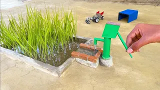 diy tractor mini hand pump science project | @ keep mini