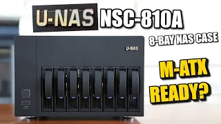 The U-NAS NSC-810A 8-Bay NAS M-ATX Case Review