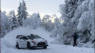 Hyundai i20 WRC - Rally Sweden 2019 Tests - Sébastien Loeb/Daniel Elena (HD)