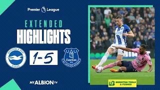 Extended PL Highlights: Albion 1 Everton 5