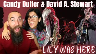 Candy Dulfer & David A. Stewart - Lily Was Here (REACTION) with my wife
