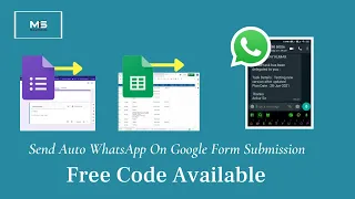 WHATSAPP FROM GOOGLE SHEET | FREE CODE | IMPLEMENT IN ANY GOOGLE SHEET | EASY TO SET UP