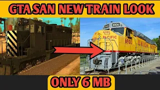 Gta San Andreas new train for android only dff