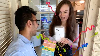 Surprising her with iPhone 13 on Our First Anniversary!!