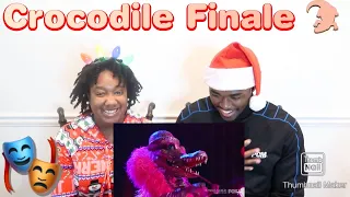 THE MASKED SINGER SEASON 4 FINALE - CROCODILE - REACTION VIDEO | VLOGMAS DAY 19