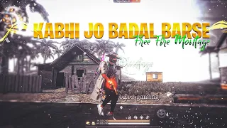 Kabhi Jo Badal Barse WhatsApp Status | free fire song status | free fire status video | ff status