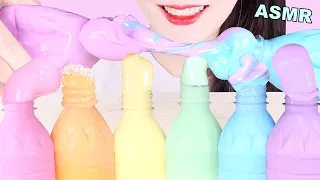 ASMR UNICORN HONEY JELLY 유니콘 꿀젤리 먹방, 꿀젤리를 다양하게 먹는 법! ユニコーン蜂蜜ゼリー EATING SOUNDS MUKBANG, 噛む音, 허니젤리 먹방