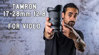 Tamron 17-28mm f2.8 Sony for video | BEST lens in this price range