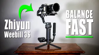 Balancing Gimbal Tutorial For Beginners Using Zhiyun Weebill 3S - Landscape and Portrait Mode