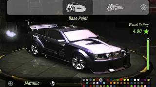 Need for Speed Underground 2 Ford Mustang GT Customization