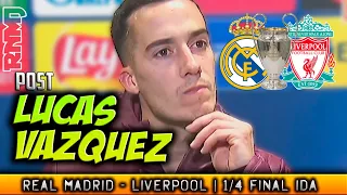 Declaraciones de LUCAS VAZQUEZ a RMTV post Real Madrid 3-1 Liverpool (06/04/2021)
