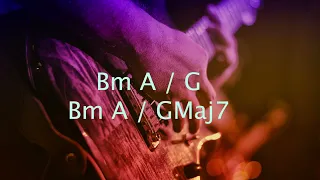 Moonshine Groove - Guitar Backing Track D Major