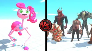 TOURNAMENT! MOMMY LONG LEGS VS INFERNALS   ANIMAL REVOLT BATTLE SIMULATOR