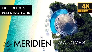 Le Meridien MALDIVES 🌊🌴 True PARADISE | FULL ISLAND TOUR 4K | Lhaviyani Atoll Vlog