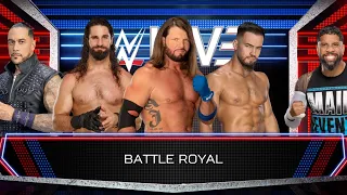 Damian Priest vs Seth Rollins vs AJ Styles vs Austin Theory vs Jey Uso Battle Royal | wwe 2k24