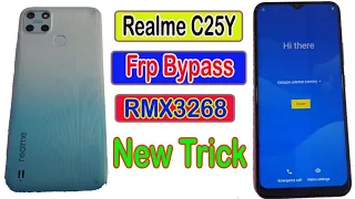 Realme C25Y Frp Bypass / RMX3268 Google Account Remove / New Trick  2023