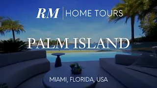Inside Miami Waterfront Mansion on Palm Island in Florida, USA | Residential Market Home Tour