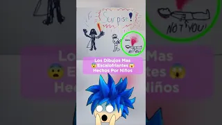 Los Dibujos Mas Escalofriantes Hechos Por Niños 😨😱 #shorts