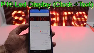 How to Make P10 Display || W3 Wifi Controller Board || W03 Wifi Controller Board