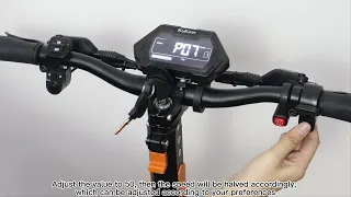 KUKIRIN G3 Pro | P07 Set speed limit and cancel speed limit tutorial