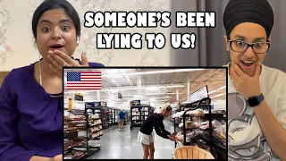 Indians React to British Girl Visiting WALMART for the 1st Time