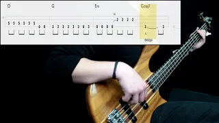 Audioslave - Be Yourself (Bass Only) (Play Along Tabs In Video)