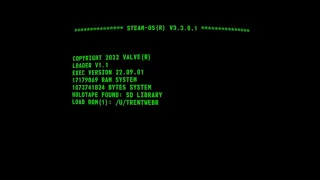 Fallout PIP Boy Steam Deck Boot Animation