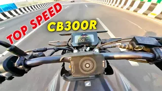 Honda CB300R Top Speed Test | 1st To 6th All Gears Top Speed