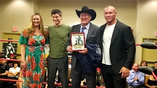 St. Louis Wrestling Hall of Fame induction for the Ace “Cowboy”Bob Orton! #SICWFanfest