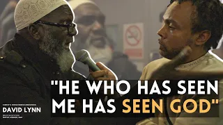 Muslim says "He who has seen me, has seen God"