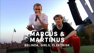 Marcus & Martinus – Belinda, Girls, Elektrisk | Allsång på Skansen 2022 | SVT