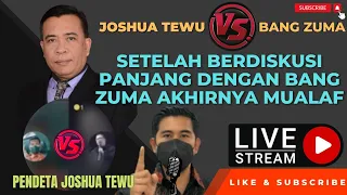 Pendeta Jhosua Tewu Akirnya Mualaf Setelah Berdiskusi Panjang Dengan Gurunda Zuma,Debat Seru No Skip