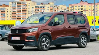 Правильный автомобиль для семьи и малого бизнеса. Peugeot Rifter GT-Line.